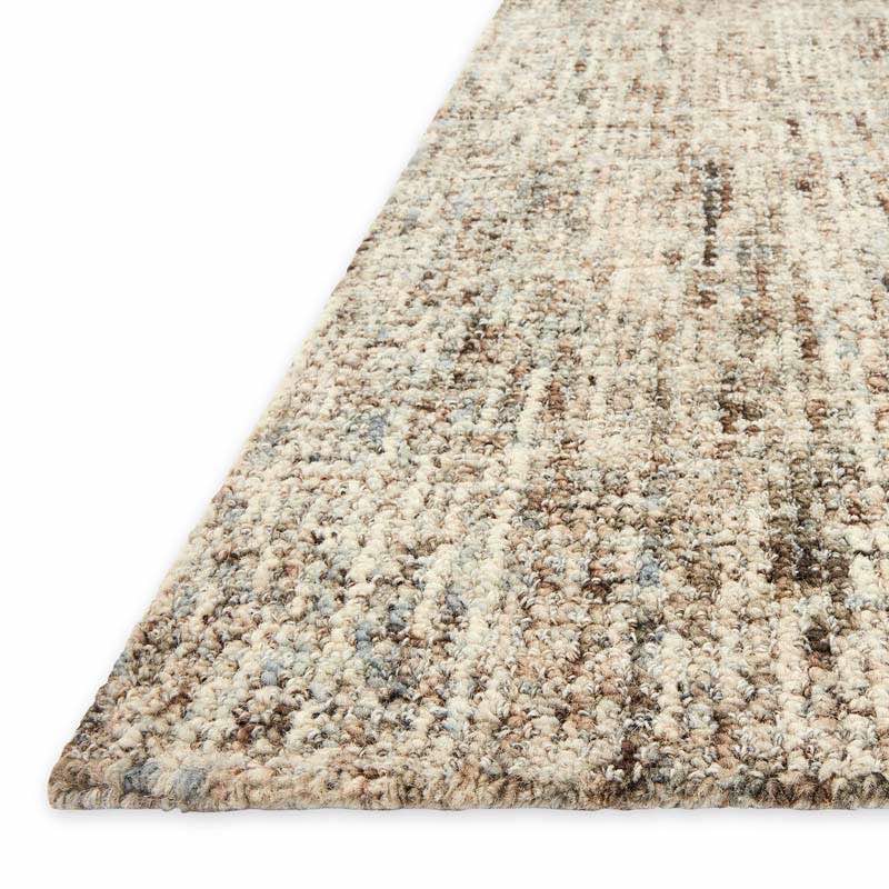 Mosaic Hand-Tufted Wool Rug, 5' x 8' (mocha mist)